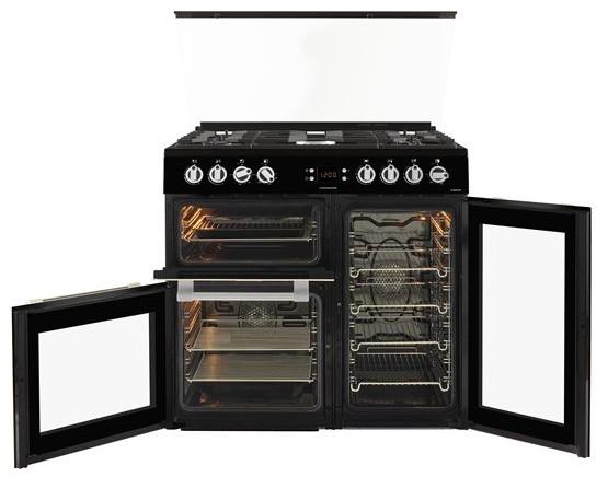 Leisure CC90F531K Black Chefmaster 90cm Dual Fuel Range Cooker
