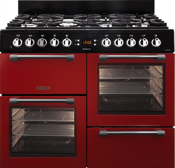 Leisure CK100F232R Red Cookmaster 100cm Dual Fuel Range Cooker