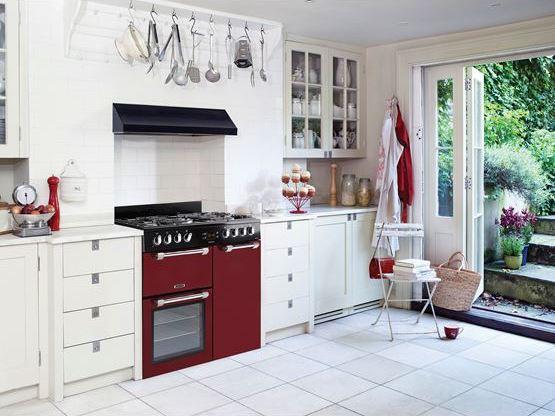 Leisure CK90F232R 90cm Cookmaster Red Dual Fuel Range Cooker