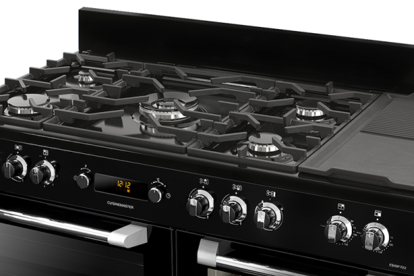 Leisure CS110F722K Black Cuisinemaster 110cm Dual Fuel Range Cooker