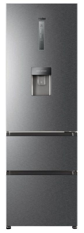Haier HETR3619FWMG 60cm Frost Free Fridge Freezer with Non Plumbed Dispenser