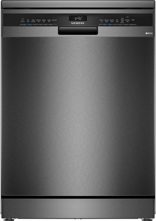 Siemens SN23EC14CG 60cm Dishwasher Black Steel