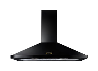 Rangemaster 110cm Chimney Hood With Brass Trim