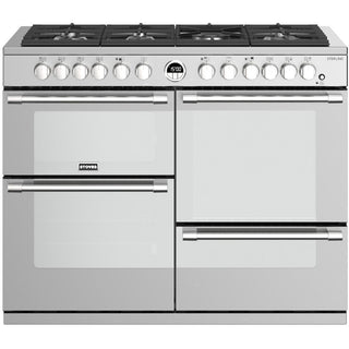 Stoves 444444502 Sterling Stainless Steel 110cm Dual Fuel Range Cooker