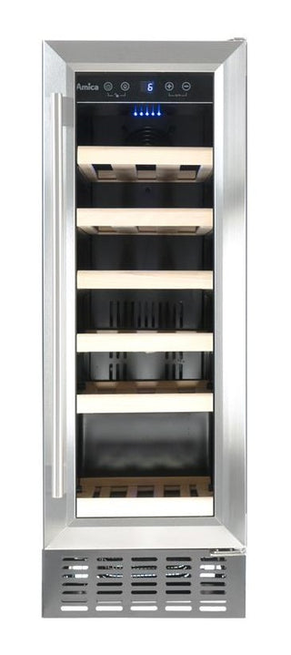 Amica AWC300SS 30cm Stainless Steel Wine Cooler