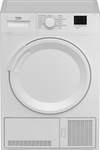 Beko DTLCE80041W 8kg Condenser Tumble Dryer