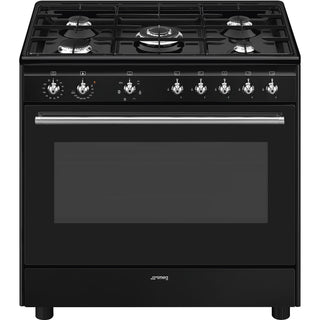 Smeg CX91GMBL Concert 90cm Dual Fuel Range Cooker