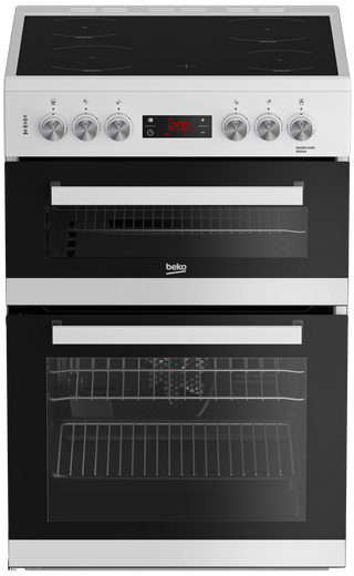 Beko EDC634W 60cm Ceramic Cooker