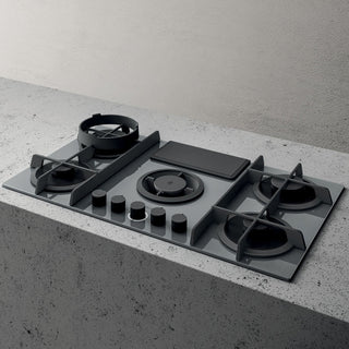 Elica NT-FLAME-GR-RC Venting Recirculating Gas Hob (Ex Display, Perfect Condition)