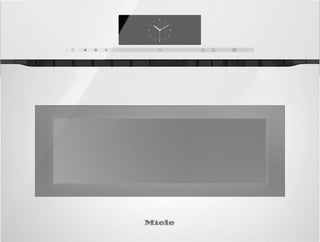 Miele H6800BMX White Compact Combi Microwave