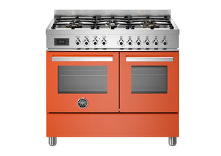 Bertazzoni Professional 100cm Range Cooker Twin Oven Dual Fuel