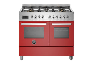 Bertazzoni Professional 100cm Range Cooker Twin Oven Dual Fuel