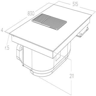 Elica NT-LIBRA-EVO LIBRA Venting Induction Hob