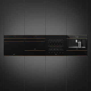 Smeg SO4604M2PNR Dolce Stil Novo Combi Microwave Oven