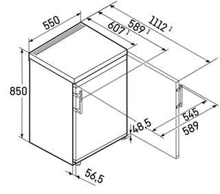 Liebherr TK14Vd00 55cm Larder Fridge