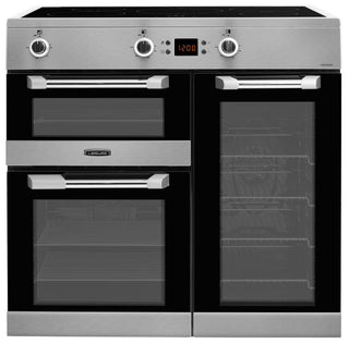 LEISURE 90cm Induction Range Cooker with Three Ovens